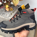 Kit Botina Masculina Bravo em Couro Legítimo e Palmilha Ortopédica + 3 BRINDES: Copo, Cinto e Carteira