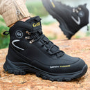 Kit de Bota Masculina Safety en cuero legítimo 100% (impermeable y antideslizante) + 3 regalos por tiempo limitado