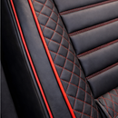 Funda de Auto Universal Regent en Cuero Legítimo con Airbag + REGALOS: Alfombra de Cuero y Funda de Volante