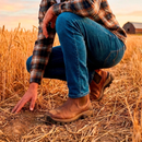 Kit de Bota Masculina Adventure de Cuero Legítimo y Suela Antideslizante +4 REGALOS: Billetera, Sombrero, Cinturón y Vaso Térmico