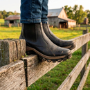 Kit de Bota Masculina Adventure de Cuero Legítimo y Suela Antideslizante +4 REGALOS: Billetera, Sombrero, Cinturón y Vaso Térmico
