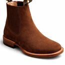 Kit Bota Masculina Pampa de Cuero Legítimo con Plantilla Ortopédica + 4 REGALOS: Vaso, Billetera, Cinturón y Sombrero