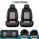 Funda Universal para Auto OverDrive en Cuero Legítimo con AirBag + REGALOS: Alfombra de Cuero y Funda para Volante