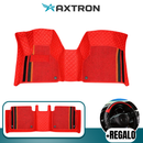 Kit completo de alfombras de cuero personalizadas para tu auto + REGALO: funda para volante