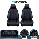 Funda para Auto Revox Universal en Cuero Legítimo con Airbag Integrado + REGALO: Alfombra y Funda para Volante