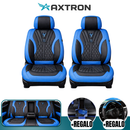 Funda para Auto Hunder Universal en Cuero Legítimo con Airbag Incorporado + REGALO: Alfombra y Funda para Volante