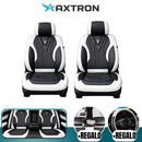 Funda para Auto Hunder Universal en Cuero Legítimo con Airbag Incorporado + REGALO: Alfombra y Funda para Volante