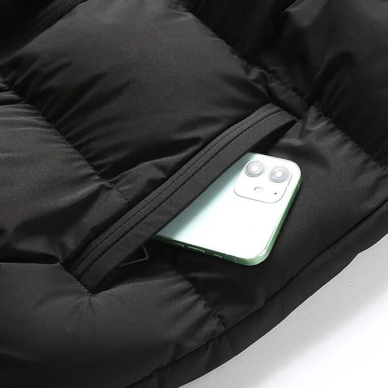 Chaleco ThermoShield – Sin Mangas con Capucha Desmontable