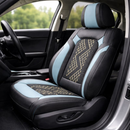 Funda para Auto Ímpeto Universal en Cuero Legítimo con Airbag Incorporado + REGALO: Alfombra y Funda para Volante