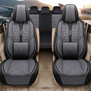 Funda para Auto Vex Universal en Cuero Legítimo con Airbag Incorporado + REGALO: Alfombra y Funda para Volante