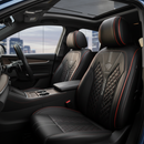 Funda para Auto Revox Universal en Cuero Legítimo con Airbag Integrado + REGALO: Alfombra y Funda para Volante